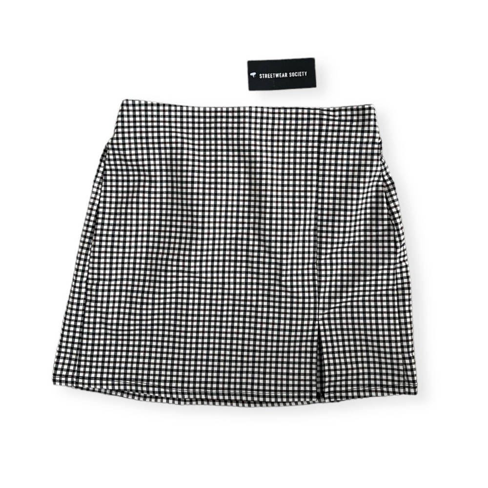 Plaid bodycon skirt - Picture 3 of 3